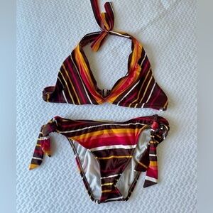 - Island Soul bikini small bottoms and large top